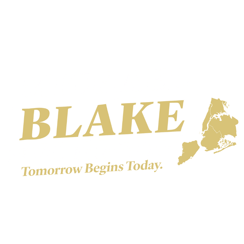 Michael Blake for NYC Mayor Logo